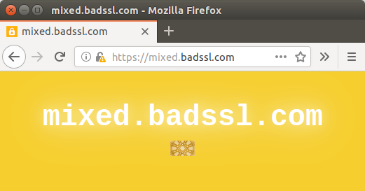 firefox mixed content